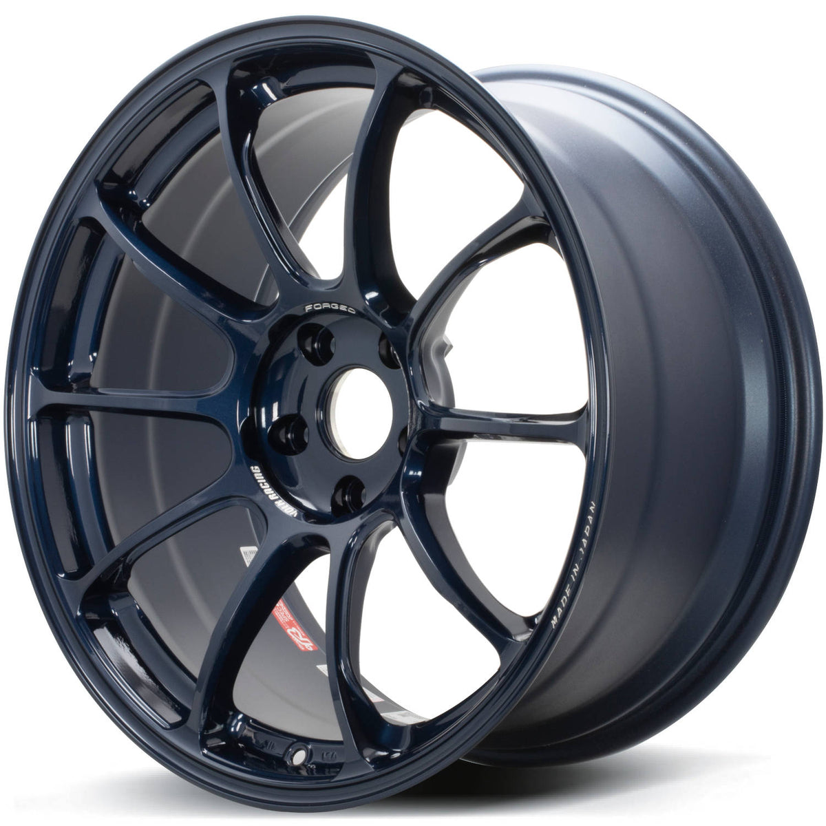Volk ZE40 Blue Wheel