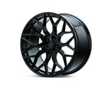 Vossen HF-2 22x9.5 +10 Gloss Black premium Euro wheel