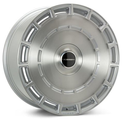 Vossen HF-9 Silver with a Brushe wheel