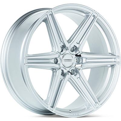 Vossen HF6-2 Silver Polished Wheel