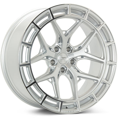 Vossen HFX-1 Silver with a Machin wheel