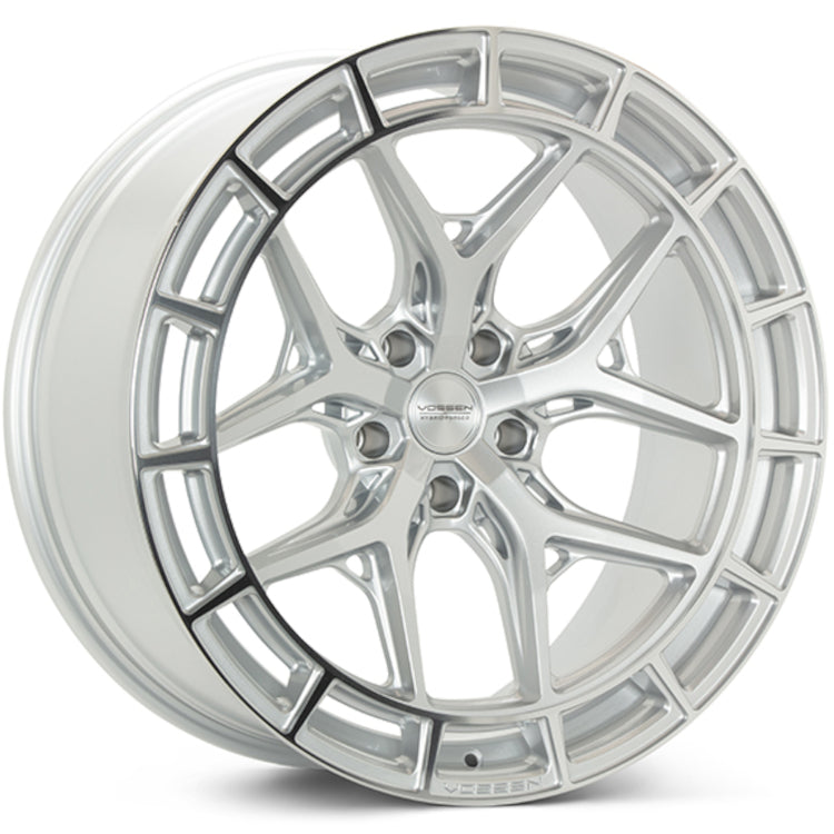 Vossen HFX-1 Silver Polished Wheel