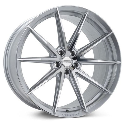 Vossen HFX-2 Silver Machined Wheel