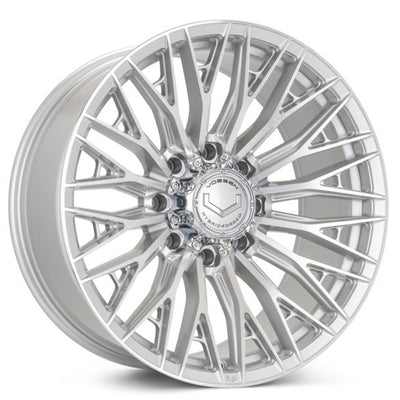 Vossen HFX-6 Silver Machined Wheel