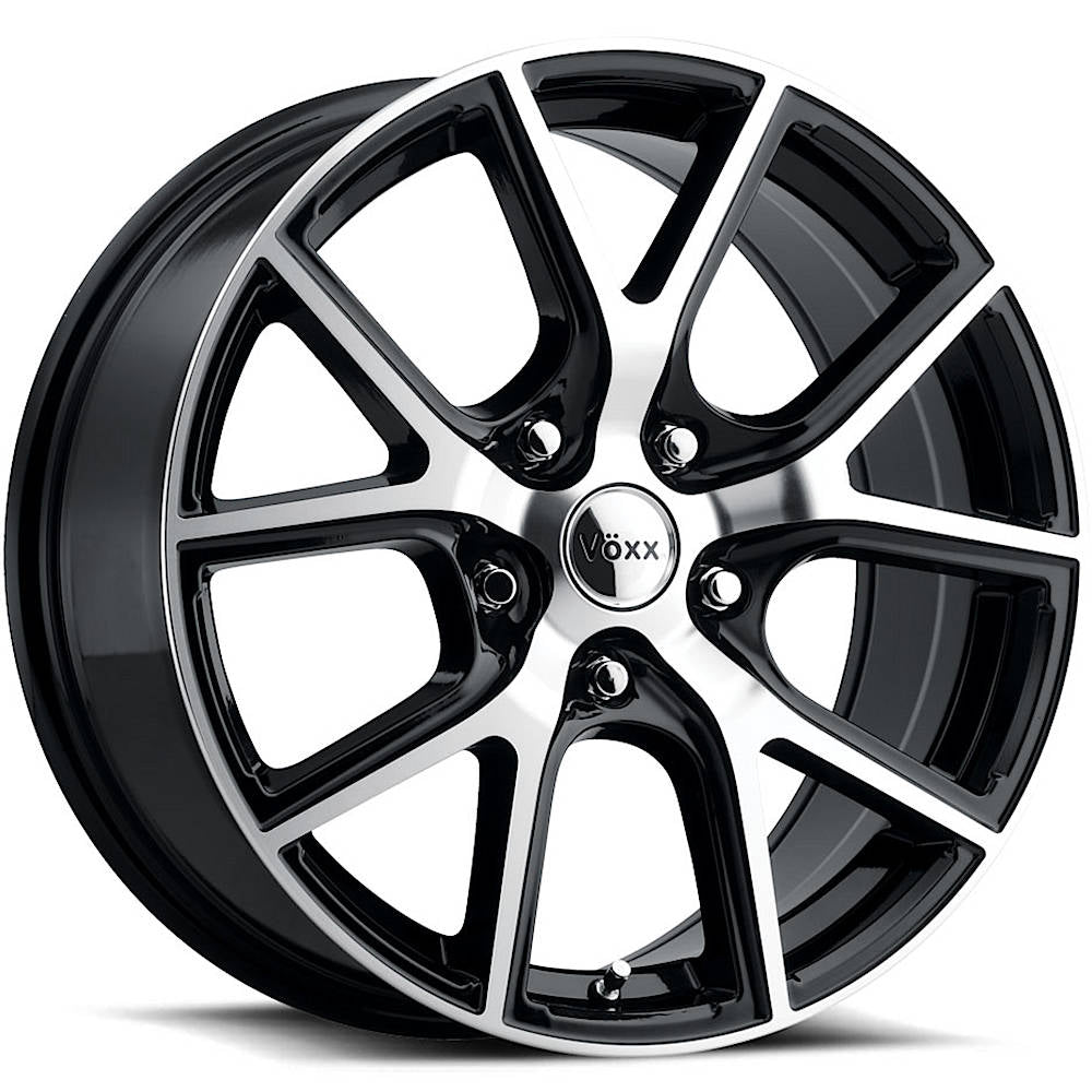 Voxx Lumi Black Machined Wheel