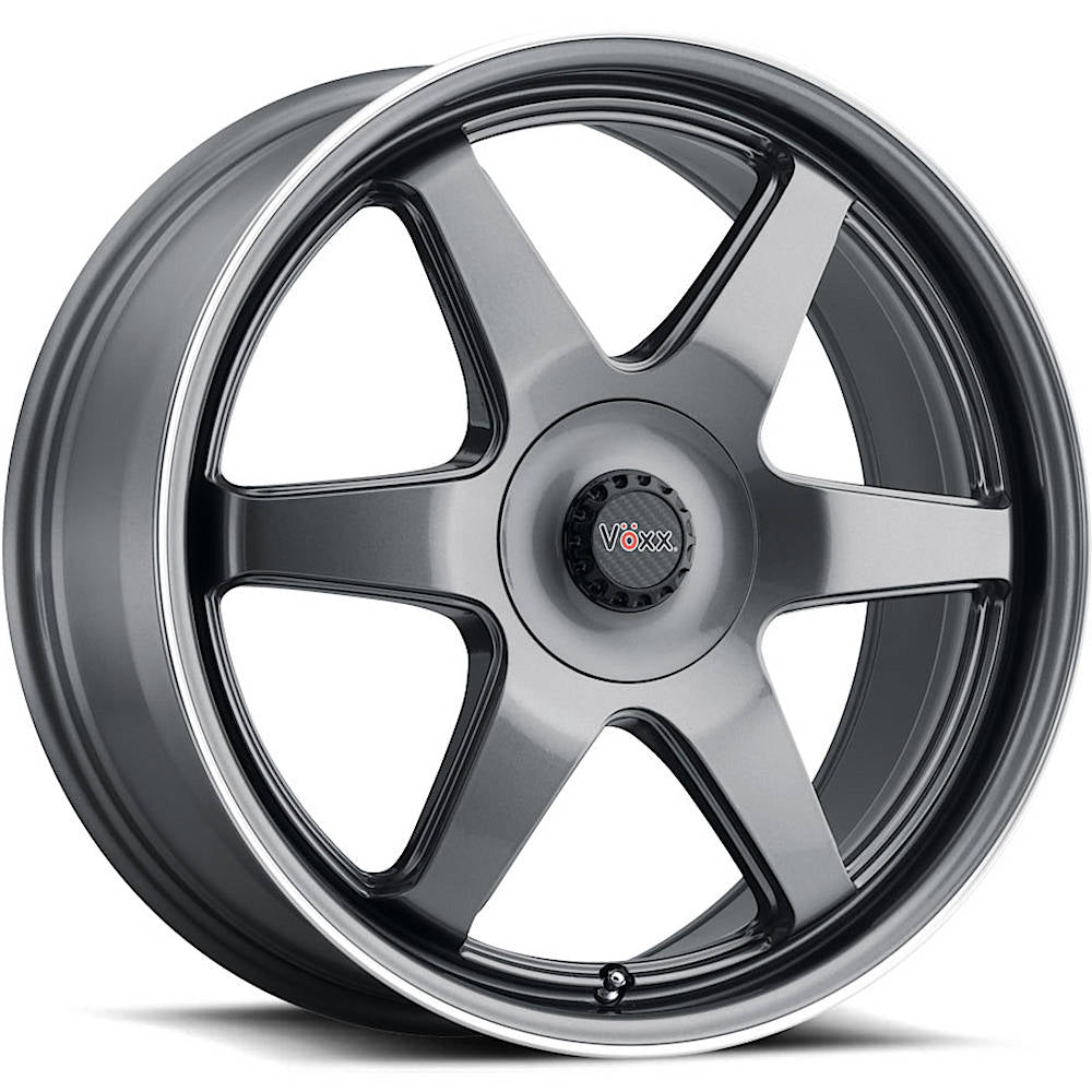 Voxx Riva Gunmetal Machined Wheel