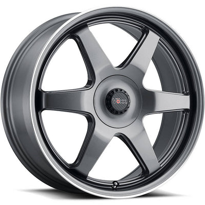 Voxx Riva Gunmetal Machined Wheel