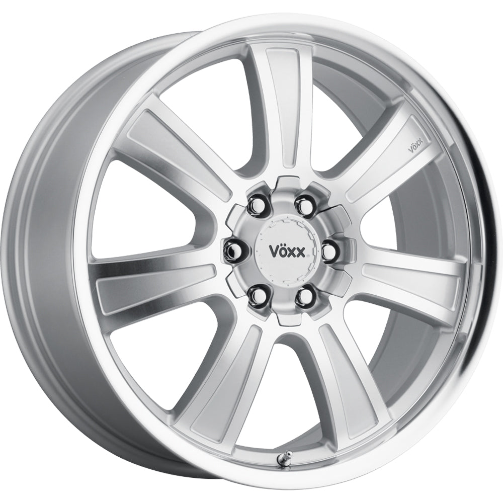Voxx Turin Silver Machined Wheel