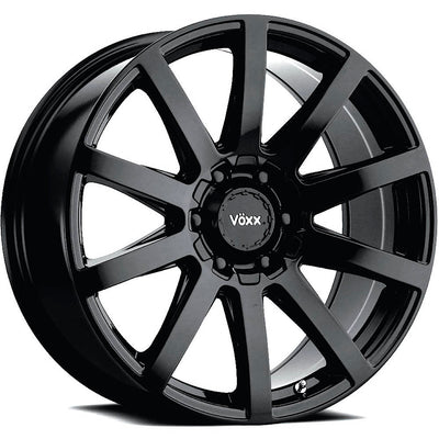 Voxx Vento 18x8 +40mm Gloss Black