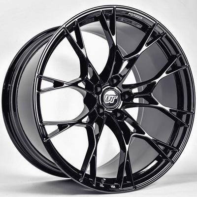 VR Forged D01 Gloss Black Wheel