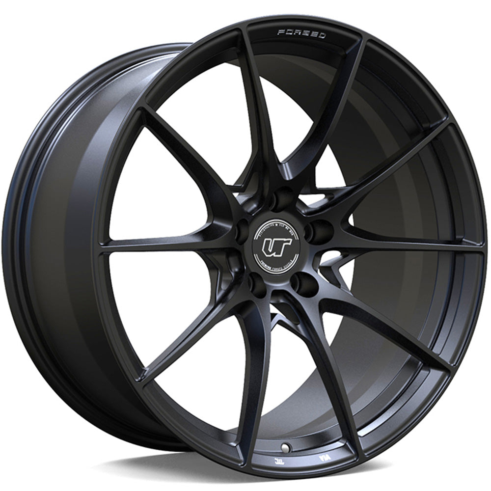 VR Forged D03 Matte Black Wheel