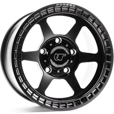 VR Forged D07 Matte Black Wheel