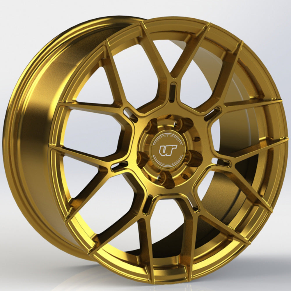 VR Forged D09 Gloss Gold Wheel