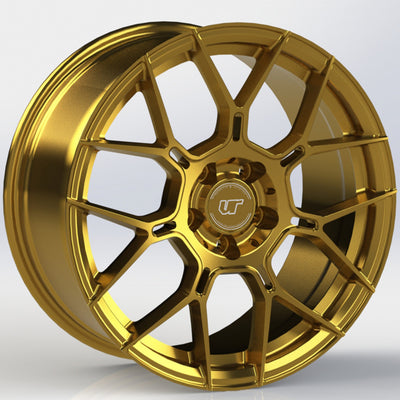 VR Forged D09 Gloss Gold Wheel