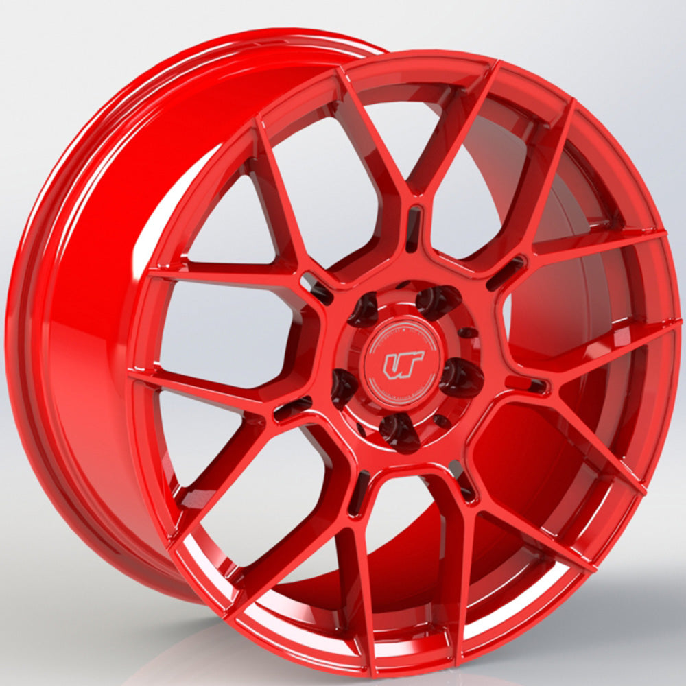 VR Forged D09 Gloss Red Wheel