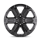 Black Rhino Wanaka 20x9 +12mm Matte Gunmetal with Brushed Spokes and a Gunmetal Tint