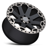 Black Rhino WARLORD 18x9 +12mm Matte Black with Machined Dark Tint