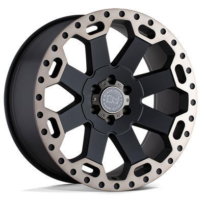 Black Rhino Warlord Black wheel