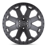 Black Rhino WARLORD 22x10 +12mm Matte Gunmetal