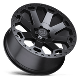 Black Rhino Warlord 18x8 +35mm Matte Gunmetal Gray (5x114.3)