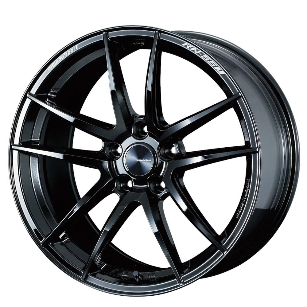 WedsSport RN-55M Gloss Black Wheel