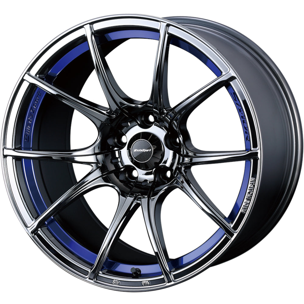 WedsSport SA-10R Black Chrome Wheel