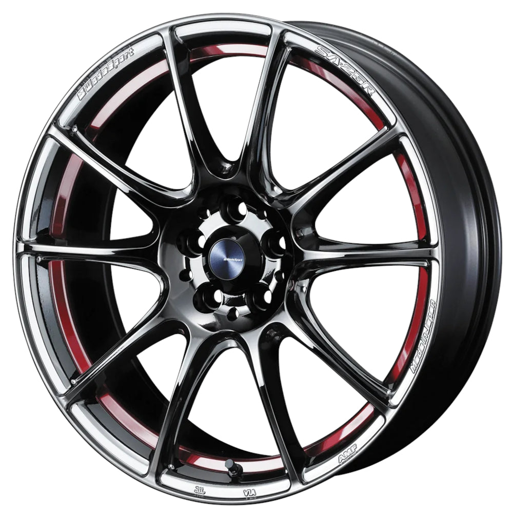 WedsSport SA-25R Black Chrome Wheel