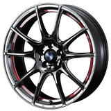 WedsSport SA-25R Black Chrome Wheel
