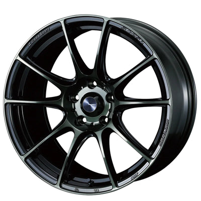 WedsSport SA-25R Black Clear wheel