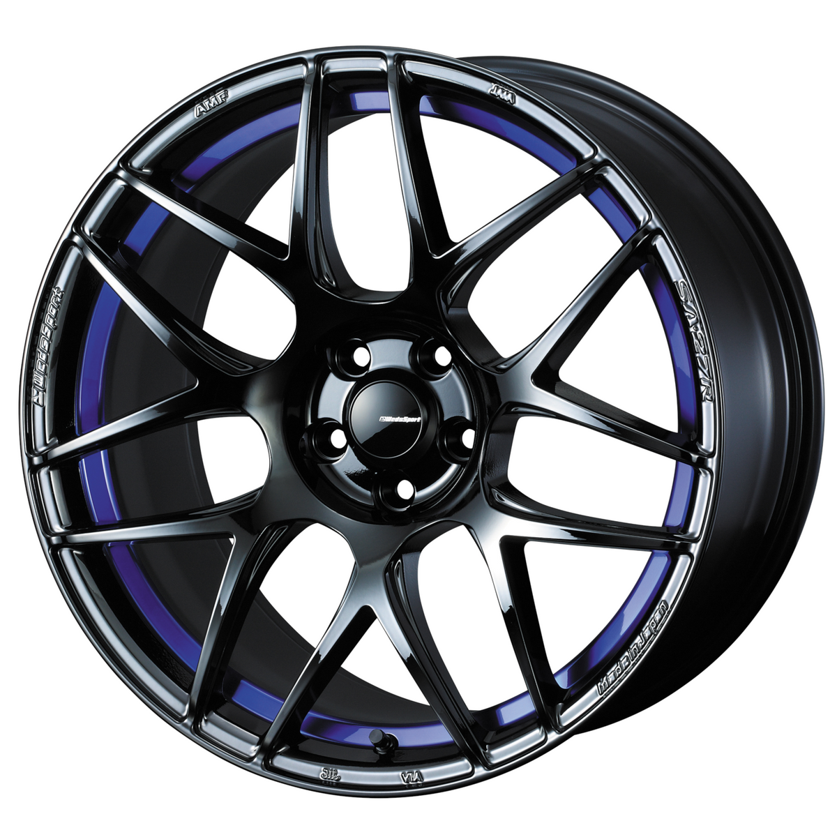 WedsSport SA-27R Black Chrome Wheel