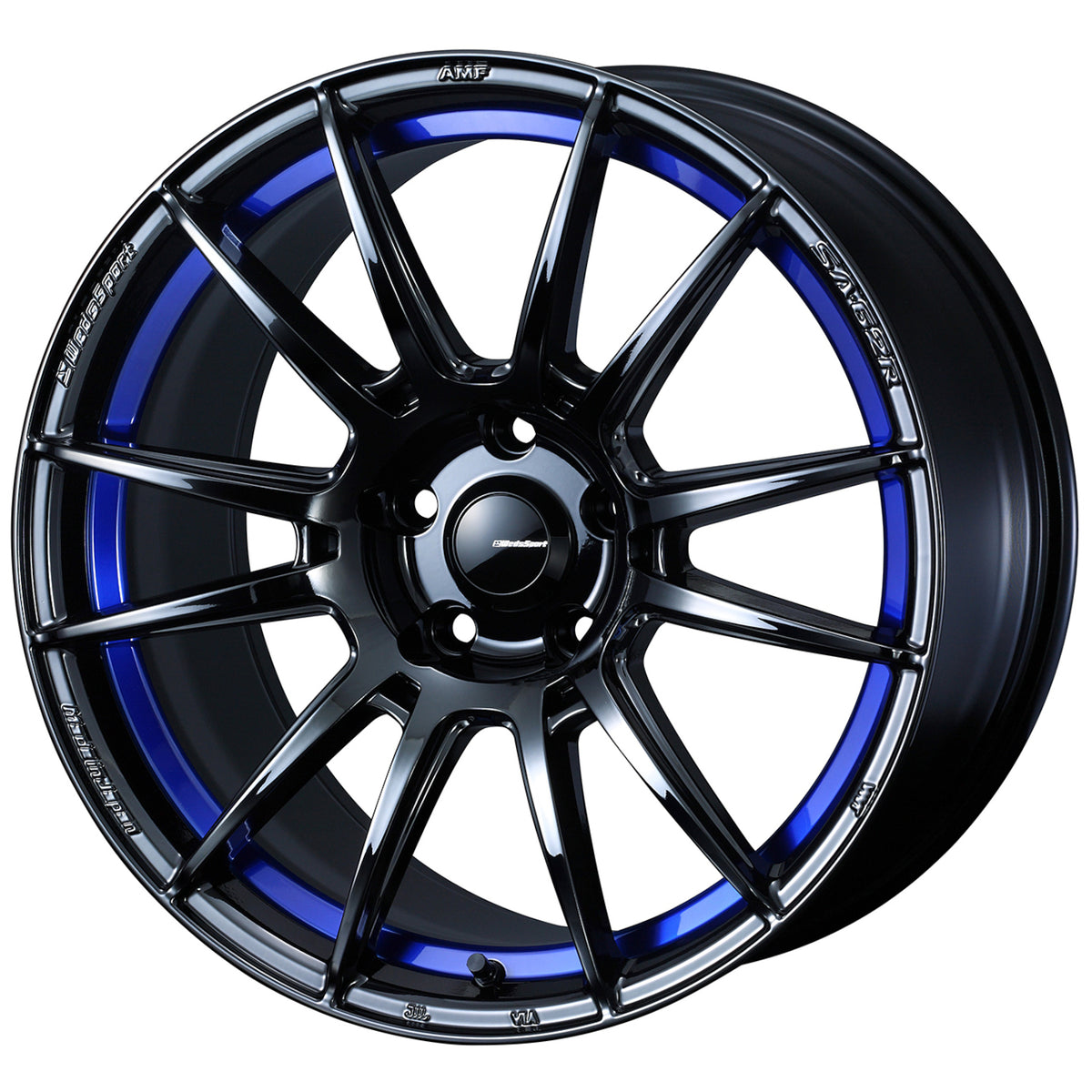 WedsSport SA-62R Black Chrome Wheel