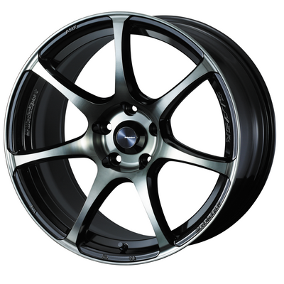 WedsSport SA-75R Black Clear wheel