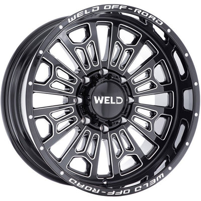 Weld Off-Road Elicit Black Milled Wheel