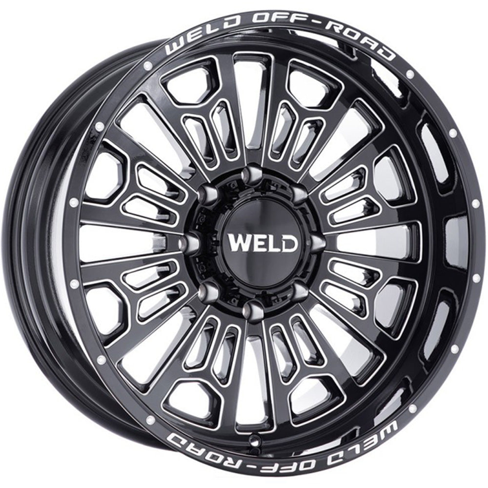 Weld Off-Road Elicit Black Milled Wheel
