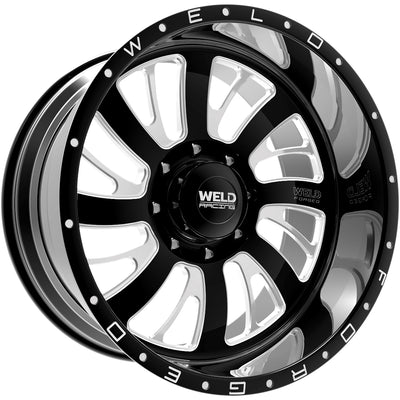 Weld Off-Road Falkata XT Black Milled Wheel