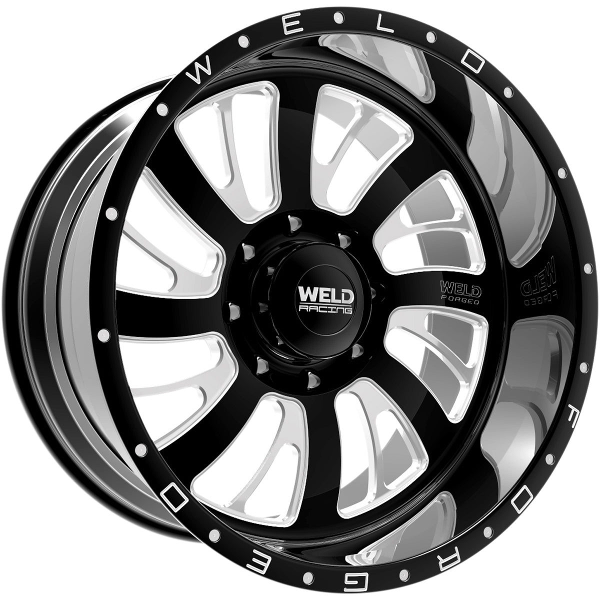Weld Off-Road Falkata XT Black Milled Wheel