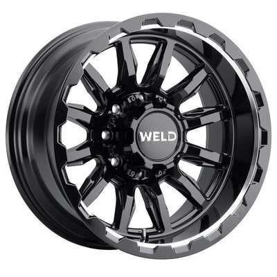 Weld Off-Road Gauntlet Black Milled Wheel