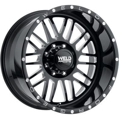 Weld Off-Road Konflict XT Black Milled Wheel