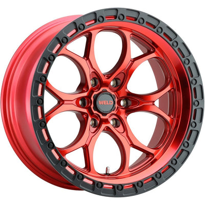 Weld Off-Road Ledge 6 Red Wheel
