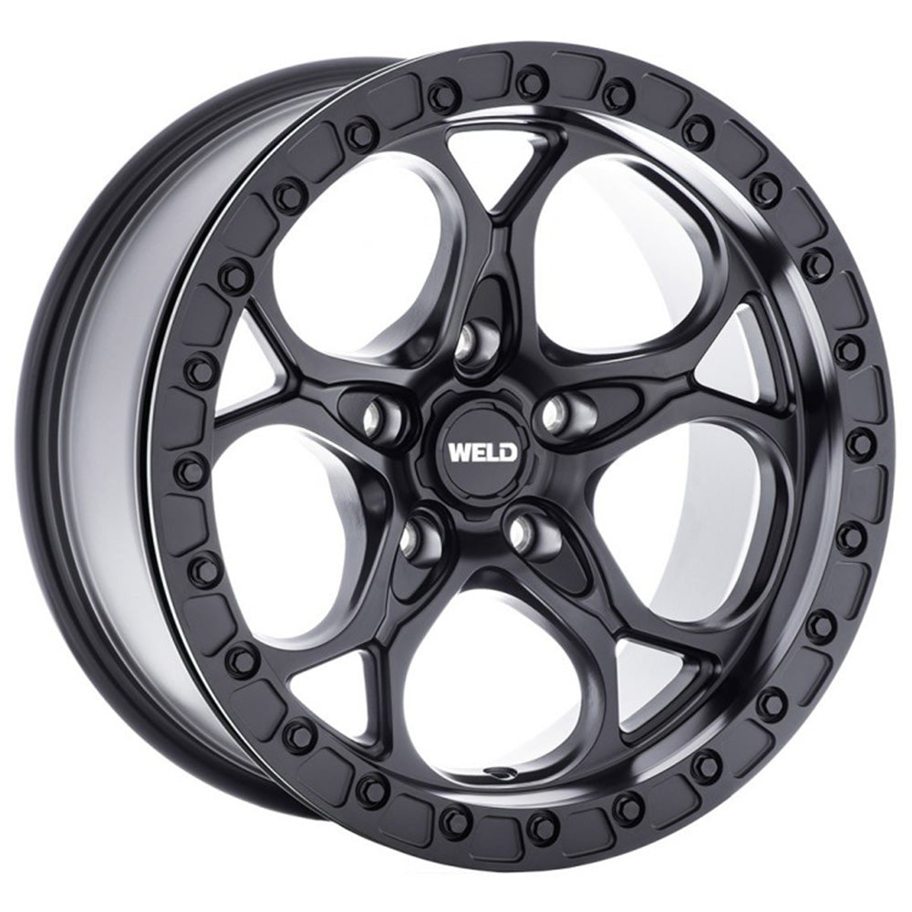Weld Off-Road Ledge Beadlock Black Wheel