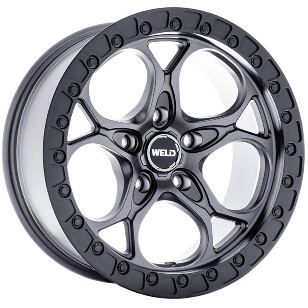Weld Off-Road Ledge Gunmetal Wheel