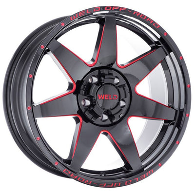 Weld Off-Road Retaliate Black Wheel