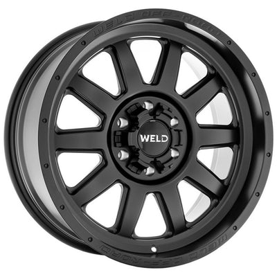 Weld Off-Road Stealth Satin Black Wheel