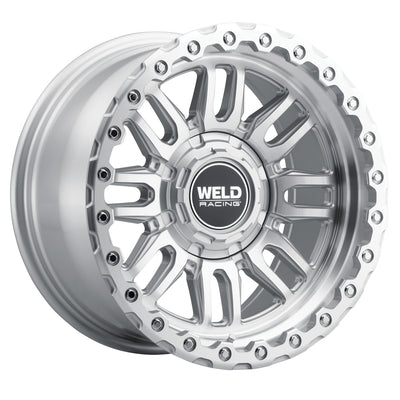 Weld Off-Road Swift Silver Machined Wheel