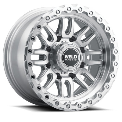 Weld Off-Road Swift Silver Machined Wheel