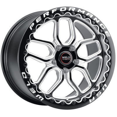 Weld Racing Laguna Beadlock Black Milled Wheel