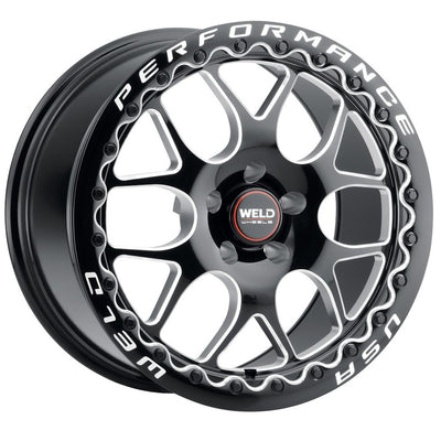 Weld Racing Solana Beadlock Black Milled Wheel