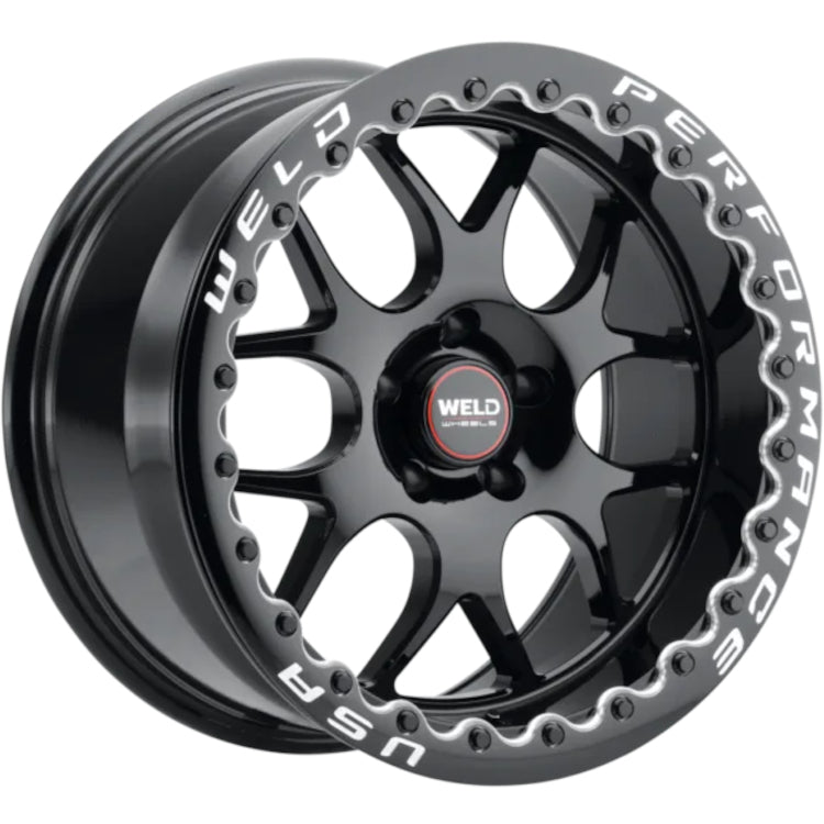 Weld Racing Solana Beadlock Black Milled Wheel