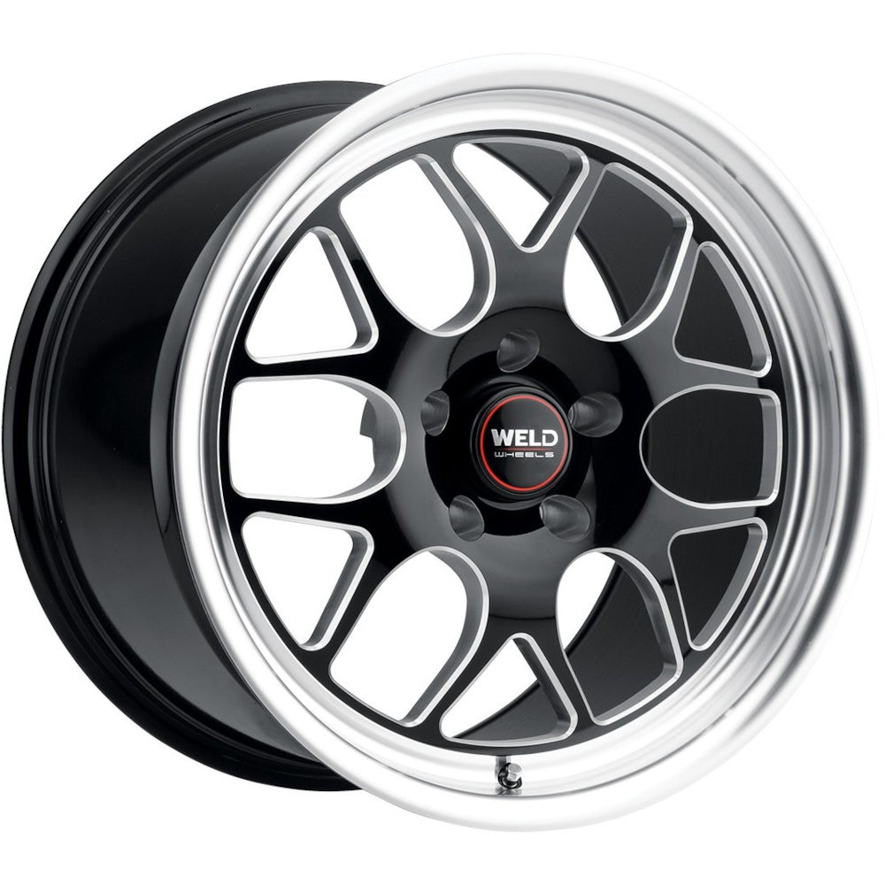 Weld Racing Solana Black Milled Wheel