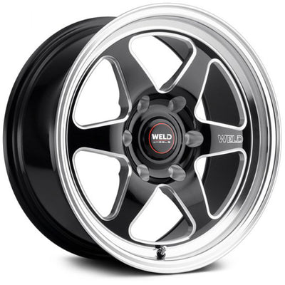 Weld Racing Ventura 6 Black Milled Wheel